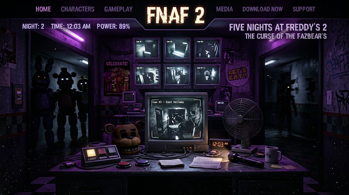 Five Nights at Freddy's 2 Security Office Preview